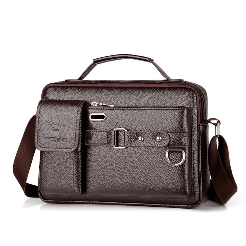 Bolsa de Cuero Luxury para Hombre Stefano Romano®
