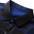 Camisa de Manga Larga a Cuadros Premium para Hombre Stefano Romano®