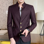 Blazer Sport Fino Moderno para Hombre Alessandro Stefano Romano®