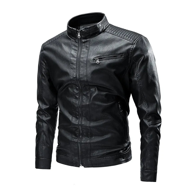 Chamarra de Cuero para Hombre Antonio Stefano Romano®