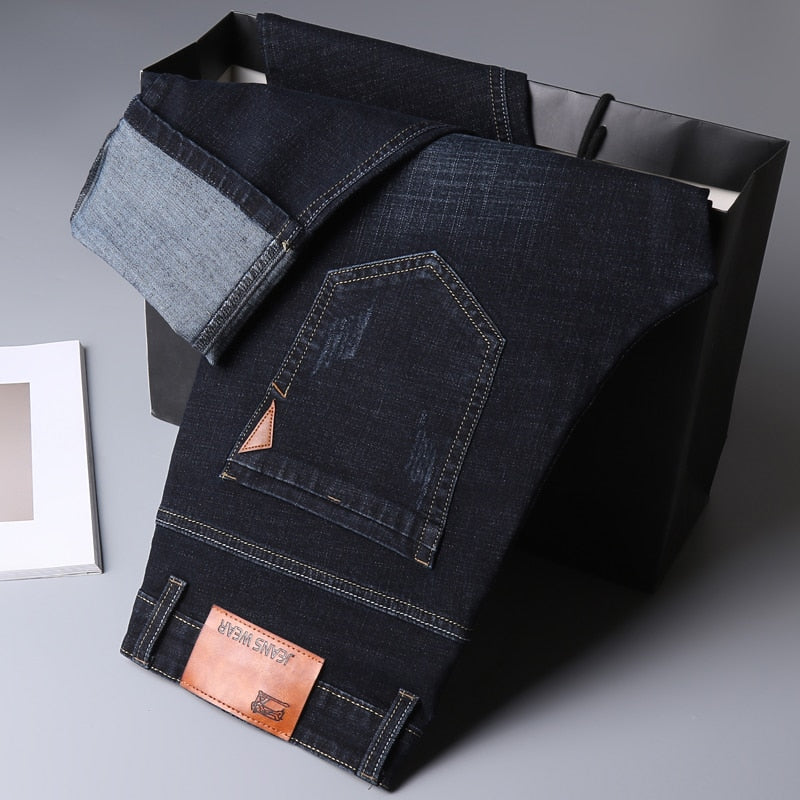 Pantalón de Mezclilla Recto para Hombre Matteo Stefano Romano®