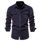 Camisa de Vestir Algodón para Hombre Stefano Romano®