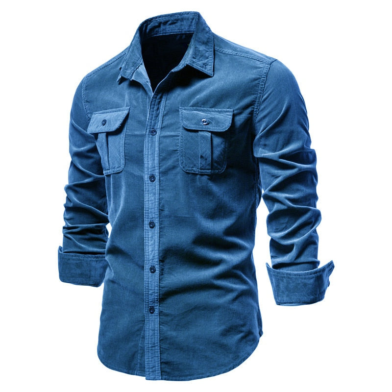 Camisa de Vestir Algodón para Hombre Stefano Romano®