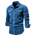 Camisa de Vestir Algodón para Hombre Stefano Romano®