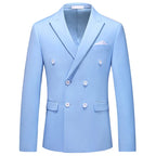 Blazer Slim Cruzado para Hombre Alessandro Stefano Romano®