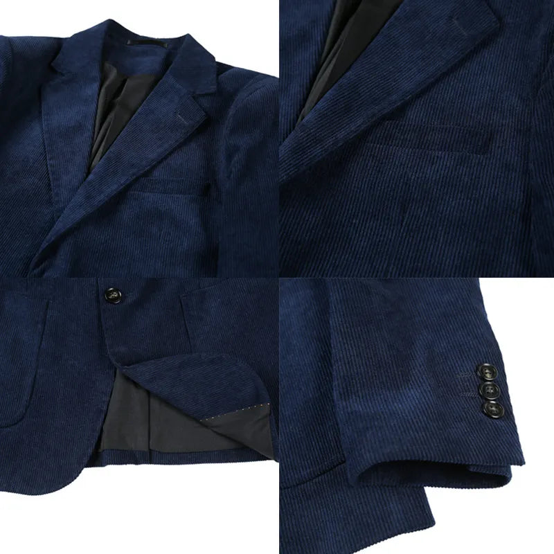 Blazer de Terciopelo para Hombre Stefano Romano®