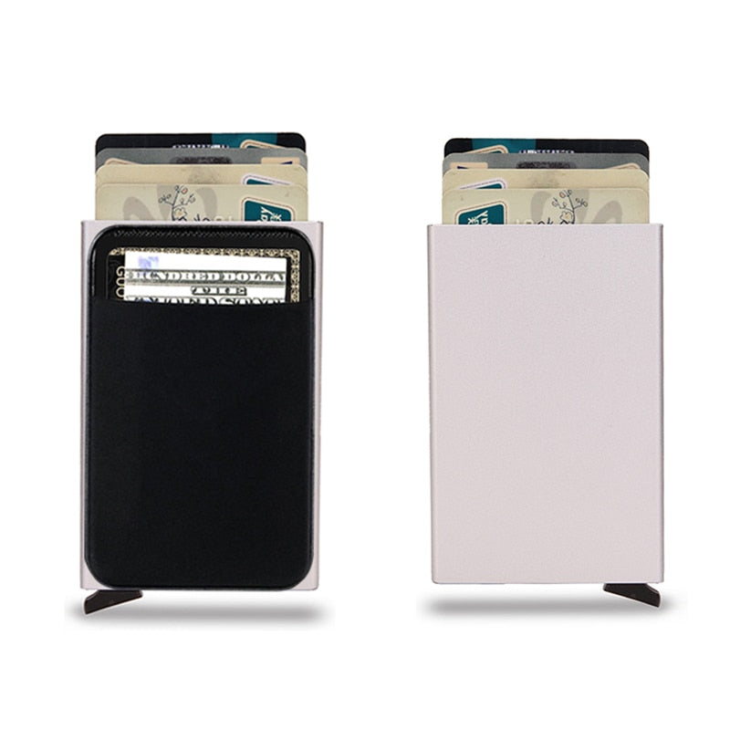 Cartera Tarjetero Slim RFID Stefano Romano®