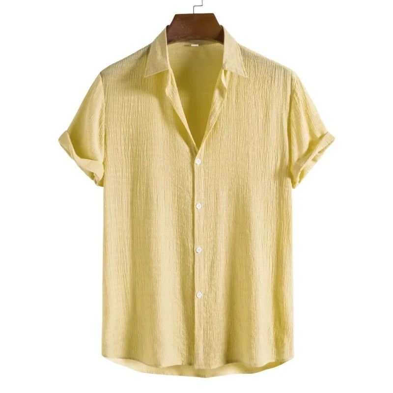 Camisa Lisa Cuello Polo para Hombre Coribe Marco Stefano Romano®