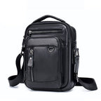 Bolsa Pequeña de Cuero Genuino para Hombre Marco Stefano Romano®