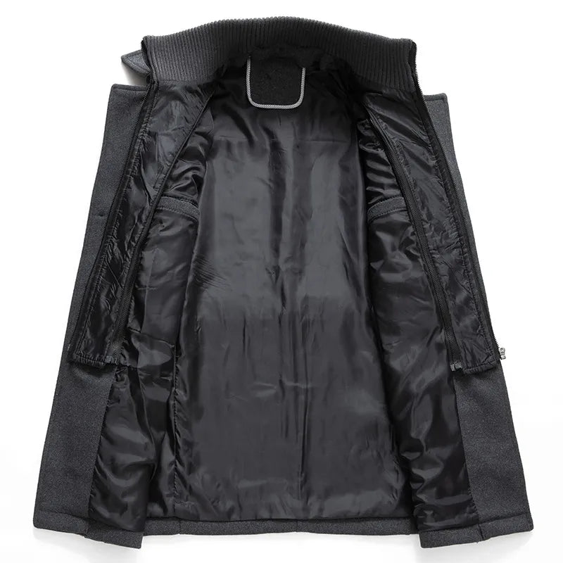 Abrigo Cuello Polo para Hombre de Diseñador Stefano Romano®