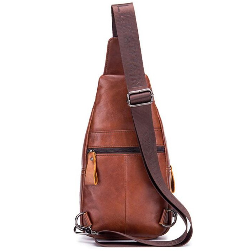 Bolsa Bag de Cuero Genuino para Hombre Stefano Romano®