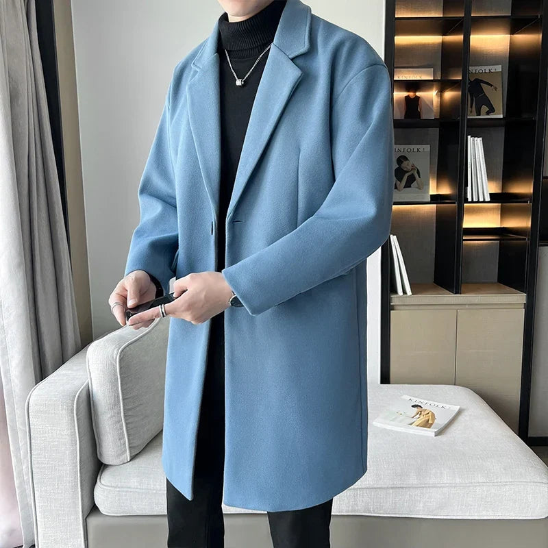 Abrigo de Lana para Hombre Alessandro Stefano Romano®