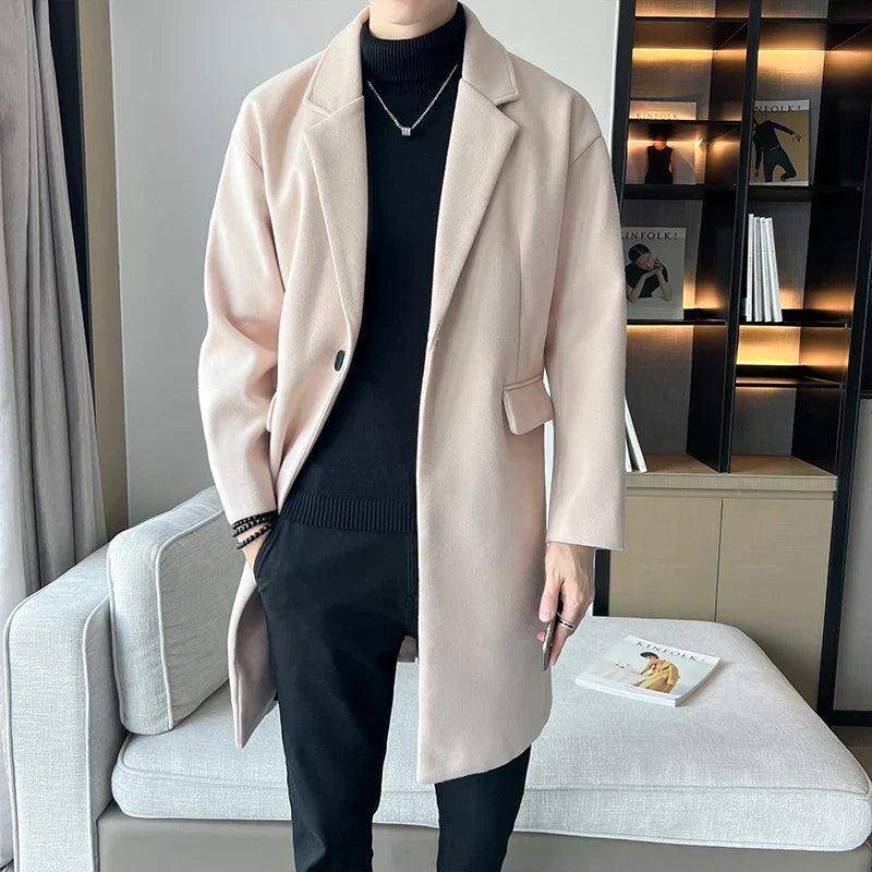 Abrigo de Lana para Hombre Alessandro Stefano Romano®