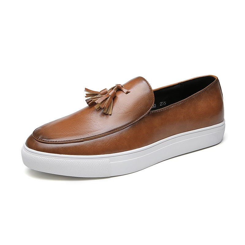 Zapato Mocasín de Cuero para Hombre Fèvre Stefano Romano®
