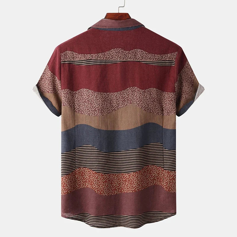 Camisa Estampada para Hombre Codó Stefano Romano®