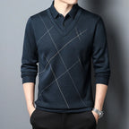 Suéter Cuello Polo Vestir para Hombre Stefano Romano®