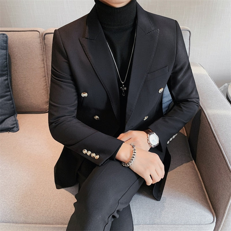 Blazer Moderno para Hombre de Doble Botonadura Stefano Romano®