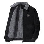 Chamarra Casual Cuello Polo Corte Regular para Hombre Marco Stefano Romano®