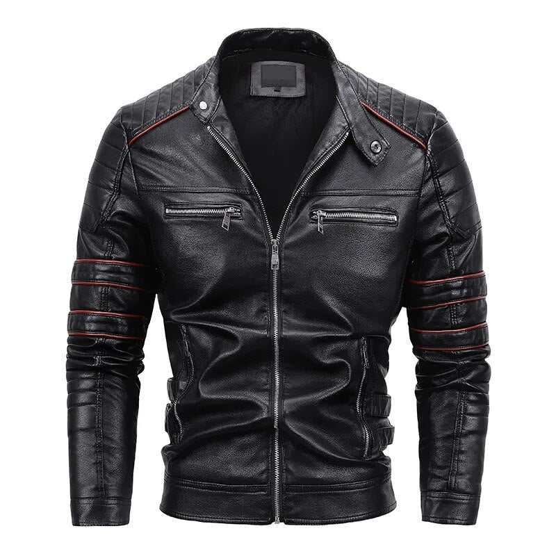 Chamarra de Cuero para Hombre Dante Stefano Romano®