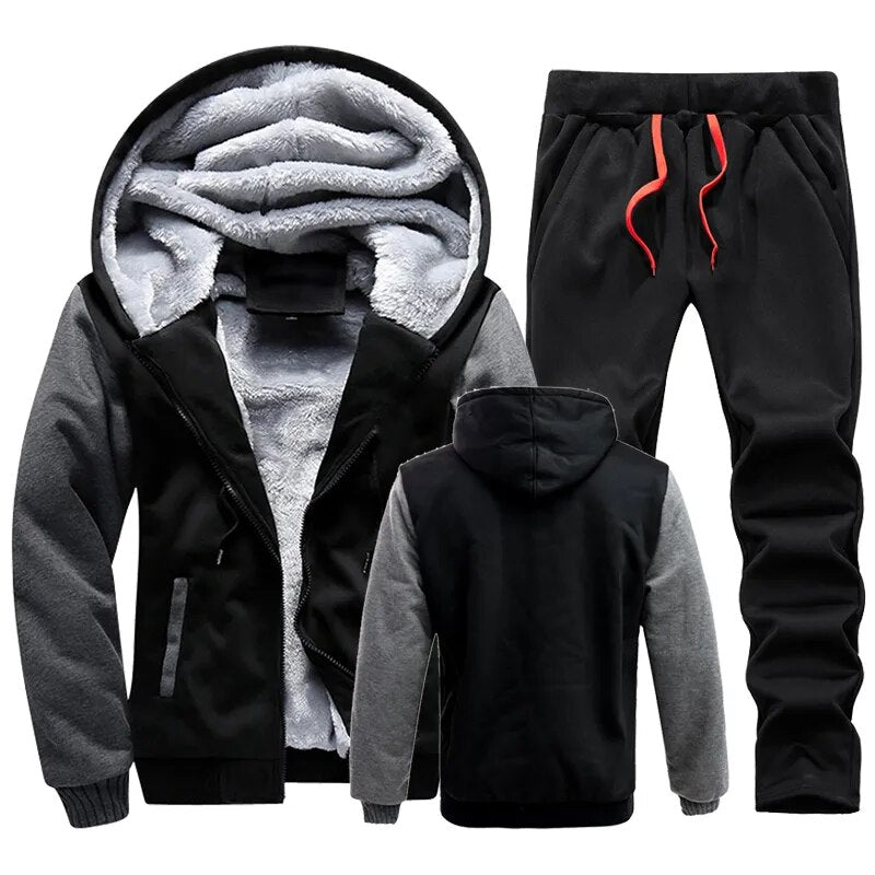 Conjunto de Sudadera de Lana Manga Larga para Hombre Alessandro Stefano Romano®