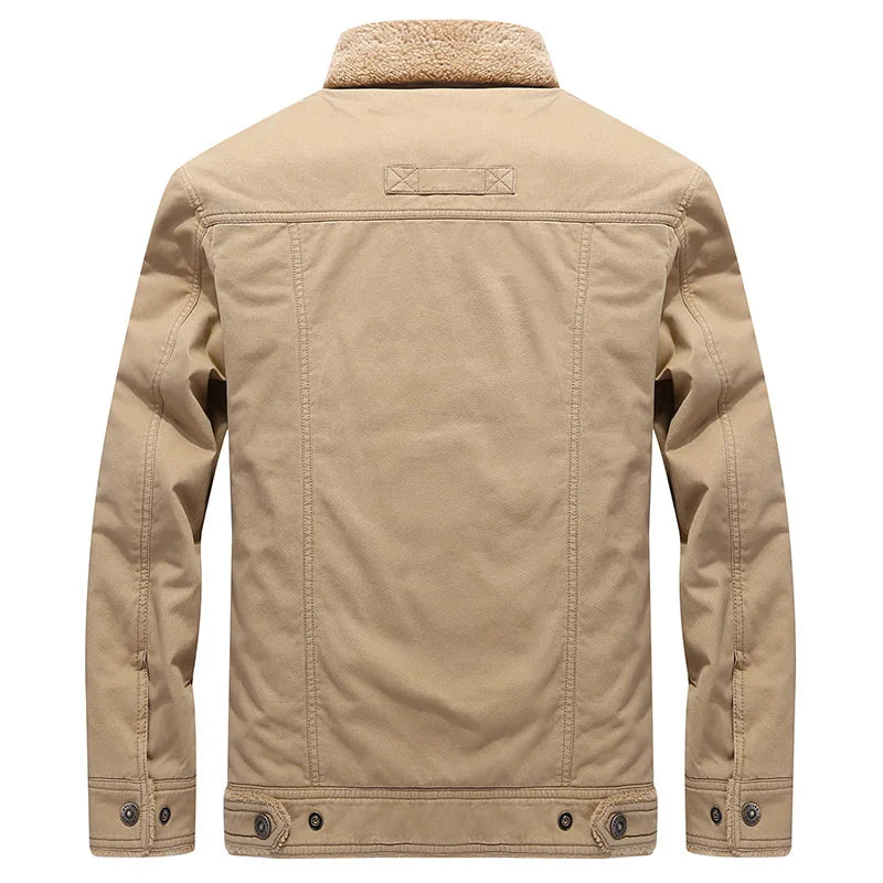 Chamarra Militar con Forro de Lana para Hombre Stefano Romano®