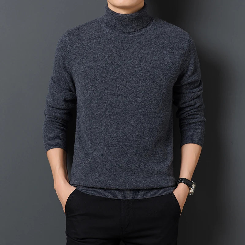 Suéter de Cuello Alto para Hombre Alessandro Stefano Romano®