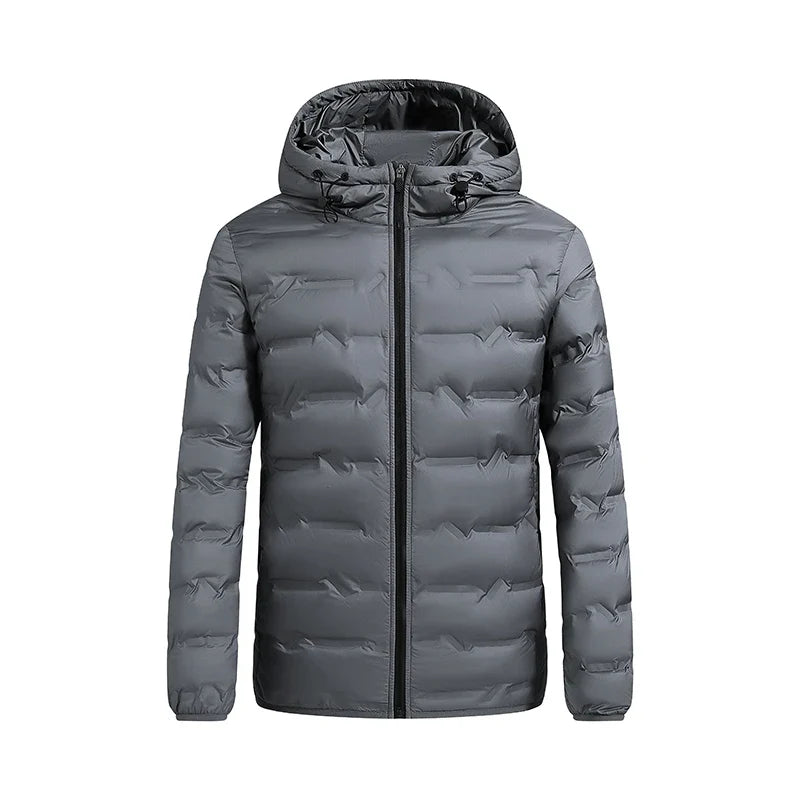 Chamarra Puffer con Capucha para Hombre Stefano Romano®
