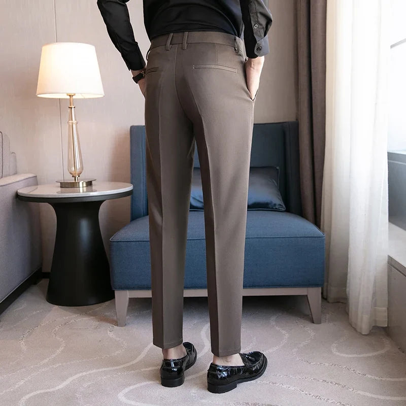 Pantalón de Vestir Slim Fit Gurkha para Hombre Marco Stefano Romano®