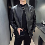 Chamarra de Cuero para Hombre Lorenzo Stefano Romano®