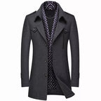 Abrigo Largo para Hombre de Diseñador Stefano Romano®