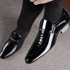 Zapato de Cuero Charolado para Hombre Marco Stefano Romano®