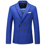 Blazer Slim Cruzado para Hombre Alessandro Stefano Romano®