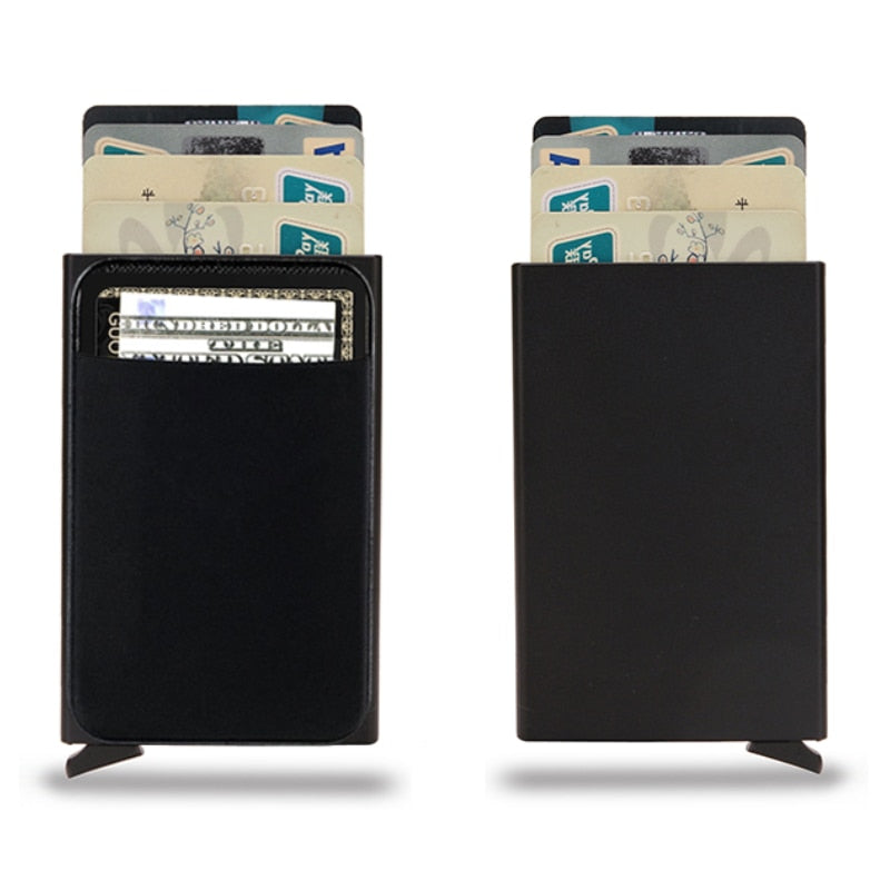 Cartera Tarjetero Slim RFID Stefano Romano®