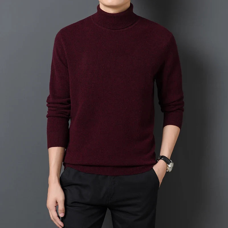 Suéter de Cuello Alto para Hombre Alessandro Stefano Romano®