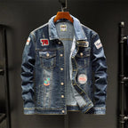 Chamarra de Mezclilla para Hombre California Stefano Romano®