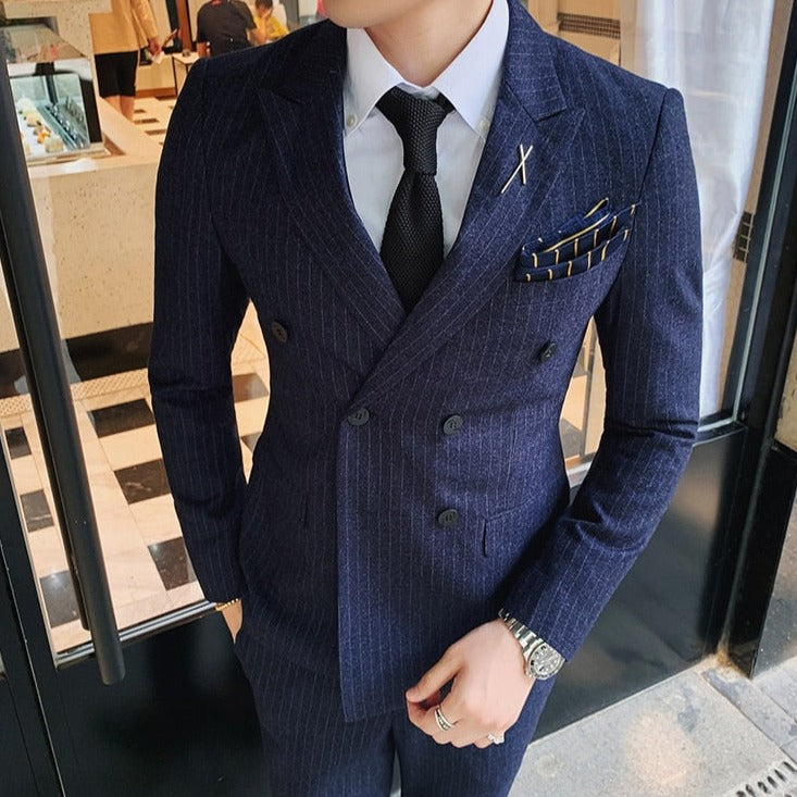 Blazer Sport Fino Moderno para Hombre de Doble Botonadura Stefano Romano®
