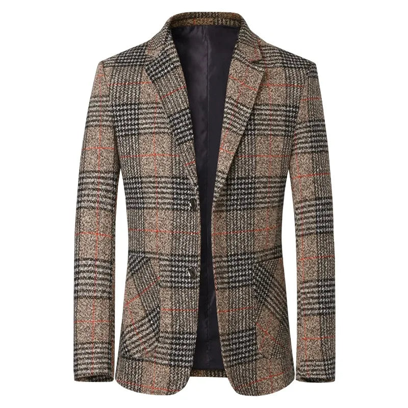 Blazer a Cuadros para Hombre Alessandro Stefano Romano®