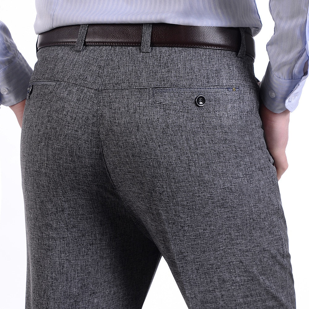 Pantalón de Vestir Recto para Hombre Marco Stefano Romano®