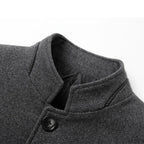 Abrigo Cuello Alto para Hombre de Diseñador Stefano Romano®
