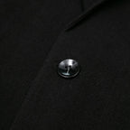 Blazer Plus Size Negro Luxury para Hombre Stefano Romano®