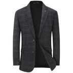 Blazer Plus Size Diseñador Poliéster para Hombre Marco Stefano Romano®