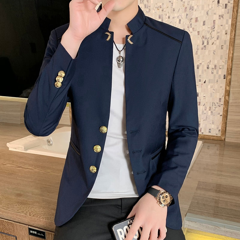 Blazer Sport Fino Moderno para Hombre Alessandro Stefano Romano®