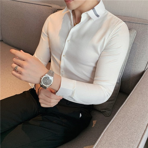 Camisa de Vestir para Hombre a Rayas Stefano Romano®