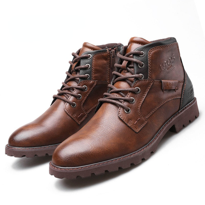 Bota de Cuero para Hombre Vitto Stefano Romano®