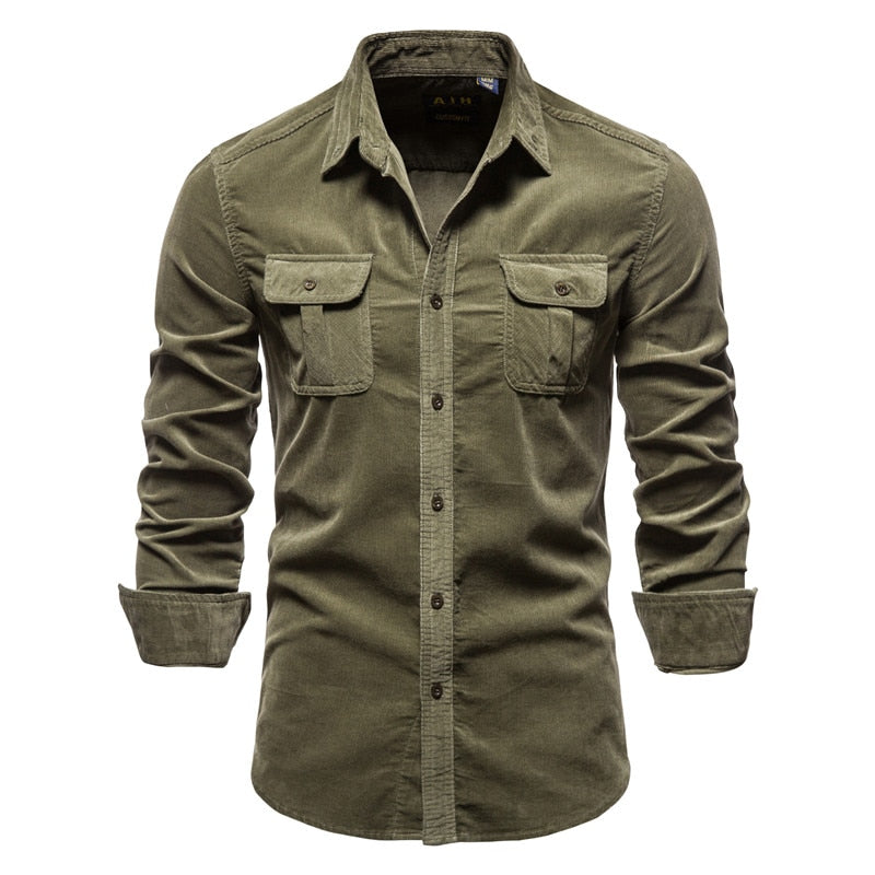 Camisa de Vestir Algodón para Hombre Stefano Romano®