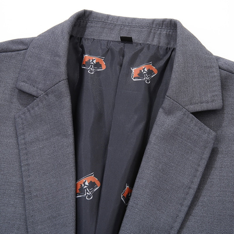 Blazer Plus Size para Hombre Andro Stefano Romano®