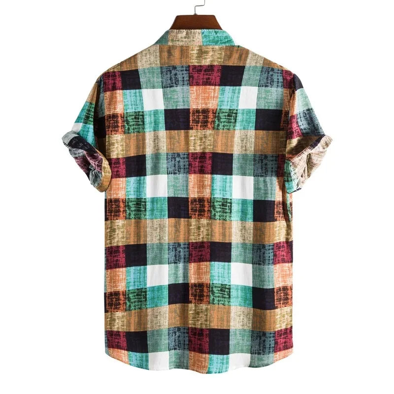 Camisa a Cuadros para Hombre Buriti Stefano Romano®