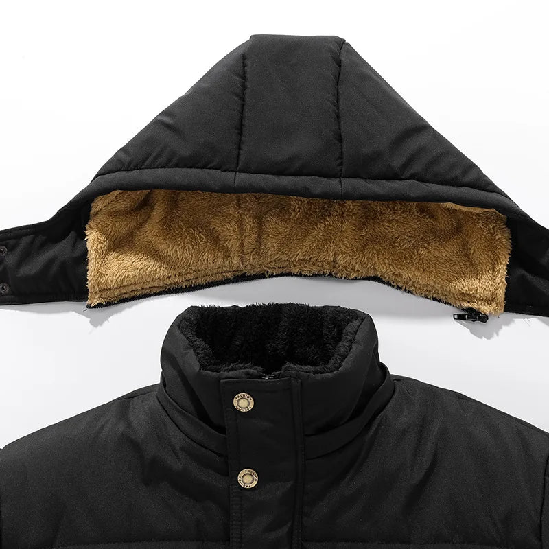 Chamarra Parka con Forro de Lana para Hombre Stefano Romano®
