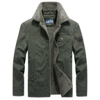 Chamarra Militar con Forro de Lana para Hombre Stefano Romano®