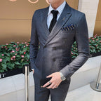 Blazer Sport Fino Moderno para Hombre de Doble Botonadura Stefano Romano®